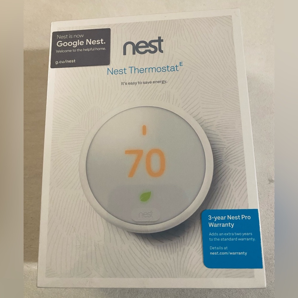 Google Nest Thermostat E